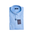 CAMICIA UOMO REGULAR FIT COLLO BOTTON DOWN Pin Point Azzurro