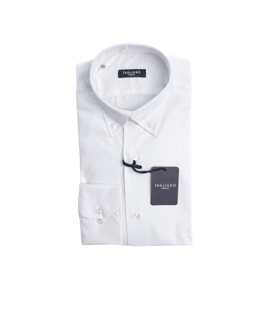 CAMICIA UOMO REGULAR FIT COLLO BOTTON DOWN Twill Bianco