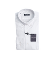 CAMICIA UOMO REGULAR FIT COLLO BOTTON DOWN Twill Bianco