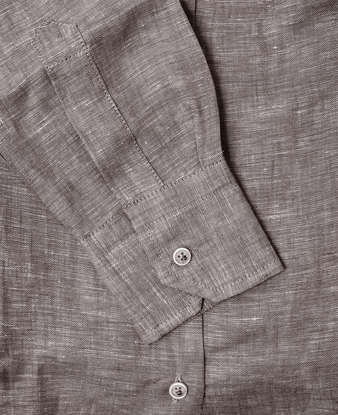 LINEN WOMAN SHIRT Sand Linen