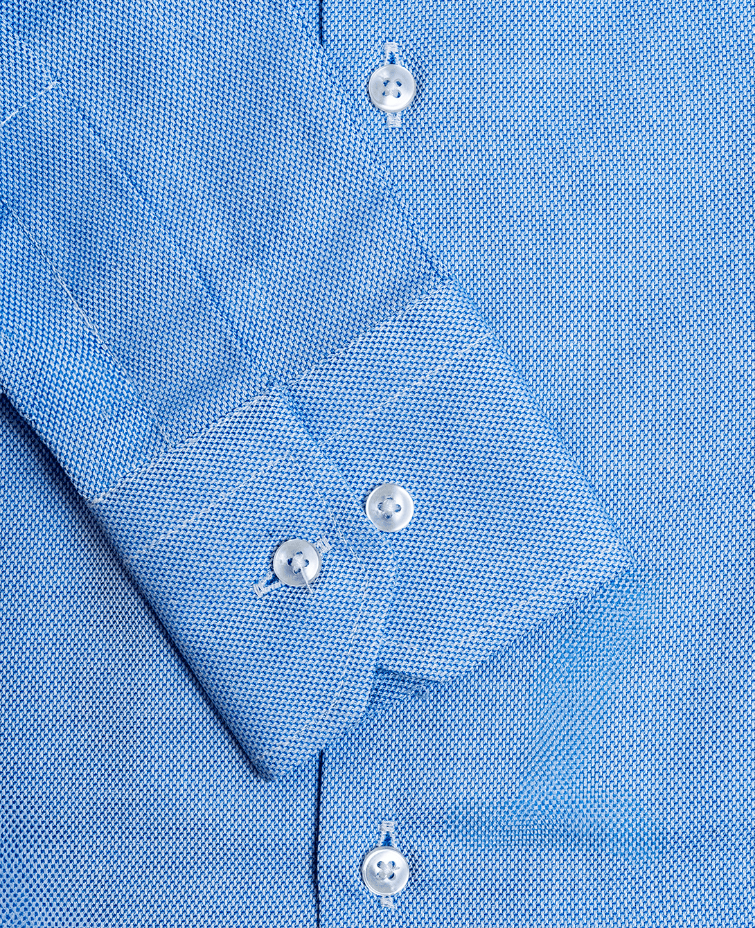 COTTON WOMAN SHIRT Light Blue Royal Oxford