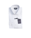 CAMICIA UOMO SLIM FIT COLLO FRANCESE Twill Bianco