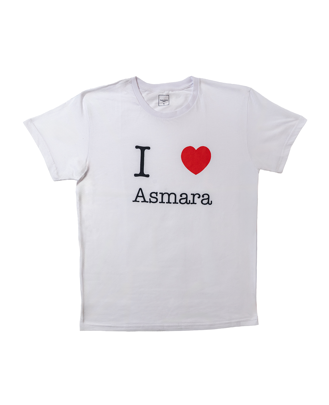 T-SHIRT STAMPA I LOVE ASMARA